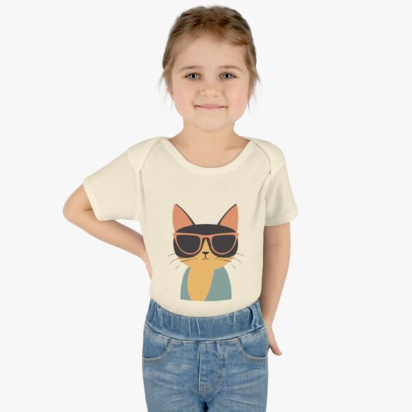 Cool Cat Infant Baby Rib Bodysuit - Image 6