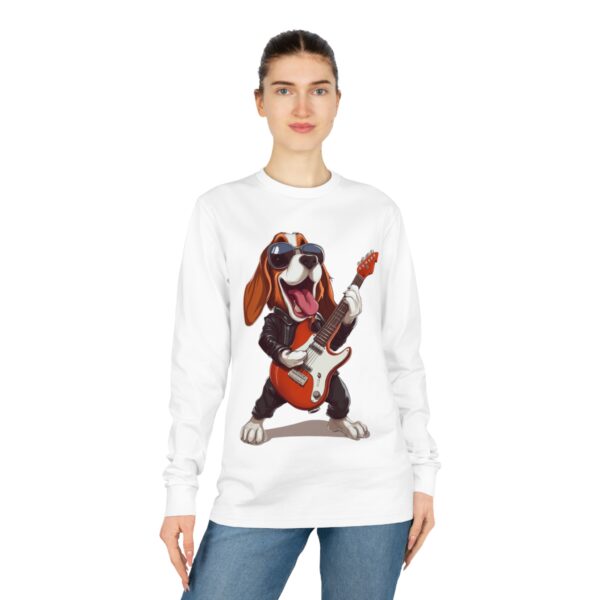 Shredder Hound Unisex Shifts Dry Organic Long Sleeve Tee - Image 3