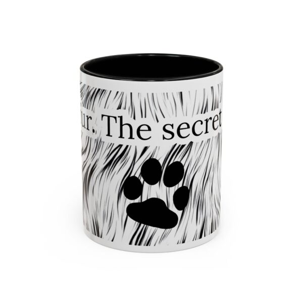 Dog Fur the Secret Spice Accent Coffee Mug (11, 15oz)