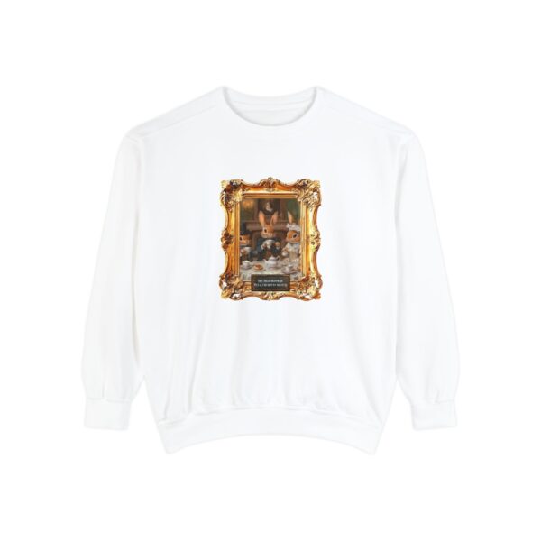 The High Hoppers Tea & Crumpets Society Unisex Garment-Dyed Sweatshirt