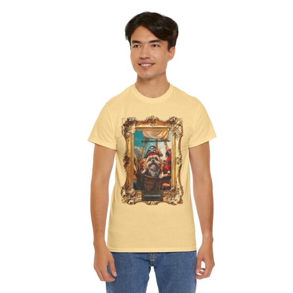 Captain Barkbeard Unisex Heavy Cotton Tee - Image 9