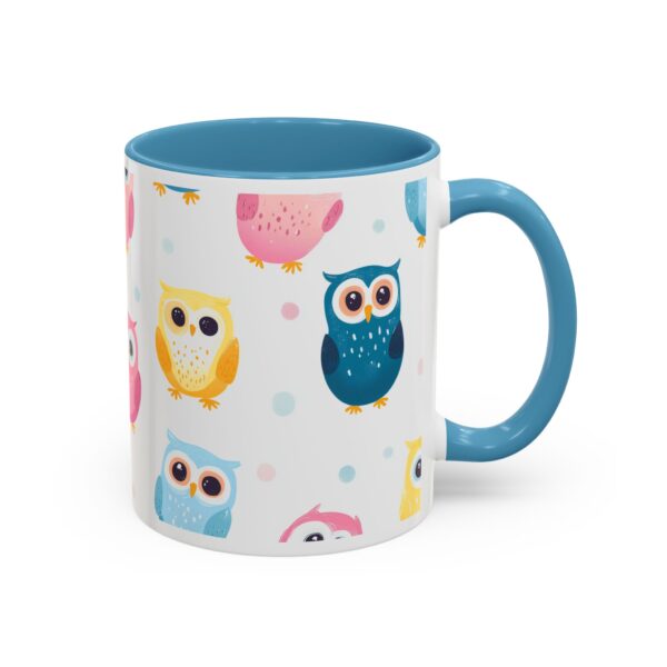 Happy Baby Owls Accent Coffee Mug (11, 15oz) - Image 18