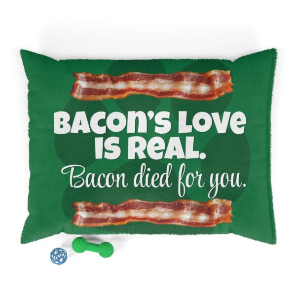 Bacon's Love is Real Pet Bed - Image 6