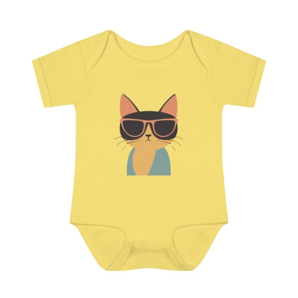 Cool Cat Infant Baby Rib Bodysuit - Image 16