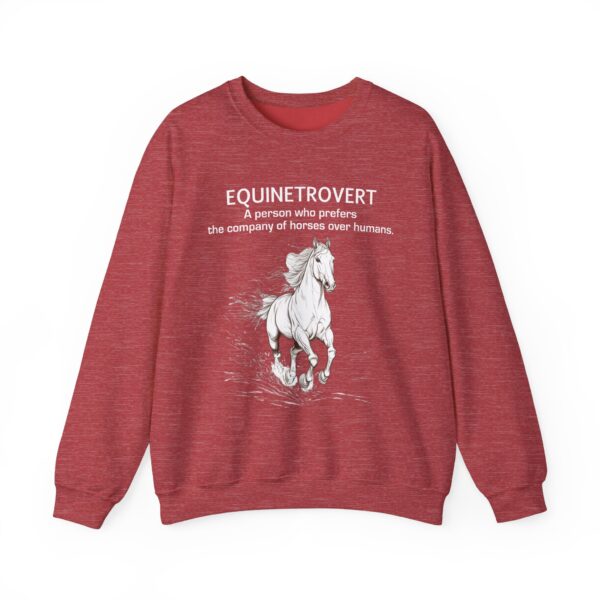 Equinetrovert Unisex Heavy Blend™ Crewneck Sweatshirt - Image 13