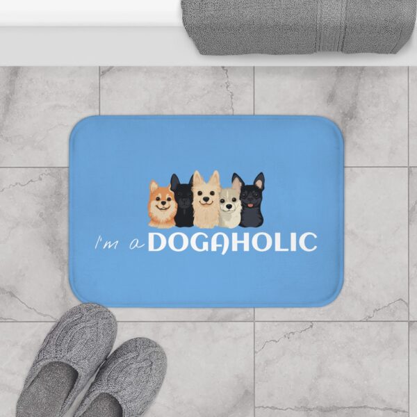 I'm a Dogaholic Bath Mat - Image 8