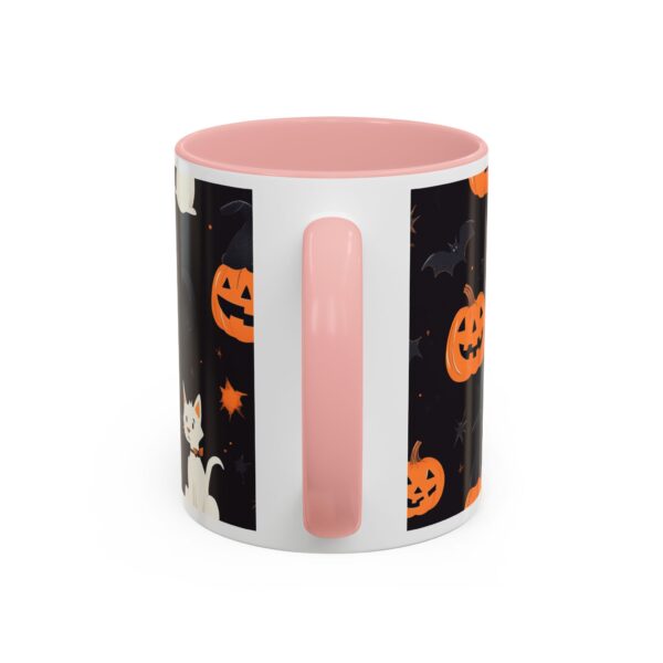 Flying Cats & Kitties Halloween Series One Accent Coffee Mug (11, 15oz) - Image 12