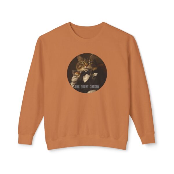 The Great Catsby Unisex Lightweight Crewneck Sweatshirt - Image 9