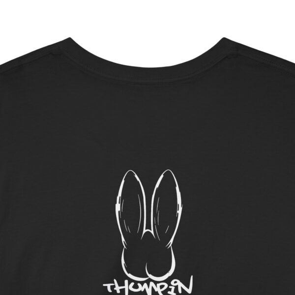 Hip Hop Bunnie Crew Unisex Heavy Cotton Tee - Image 4