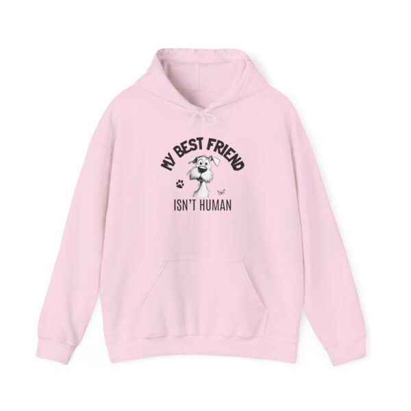 My Best Friend Isn't Human Unisex Heavy Blend™ Hooded Sweatshirt - Image 7