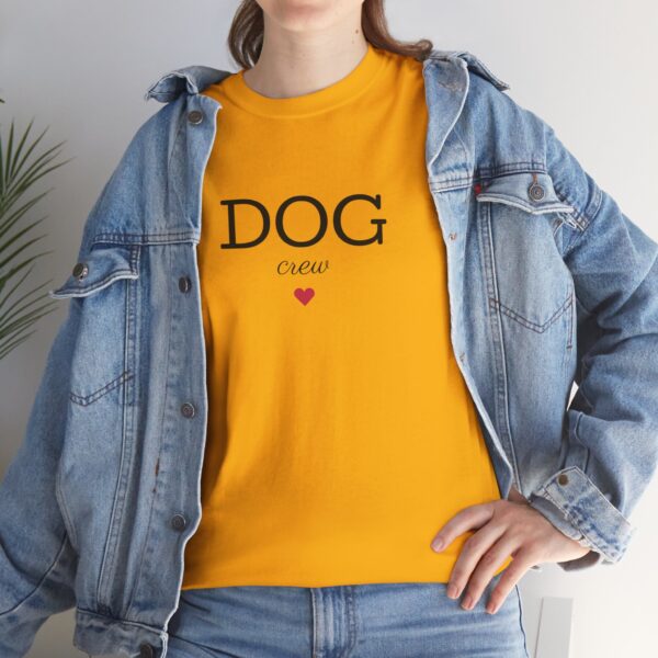 DOG Crew Unisex Heavy Cotton Tee - Image 21