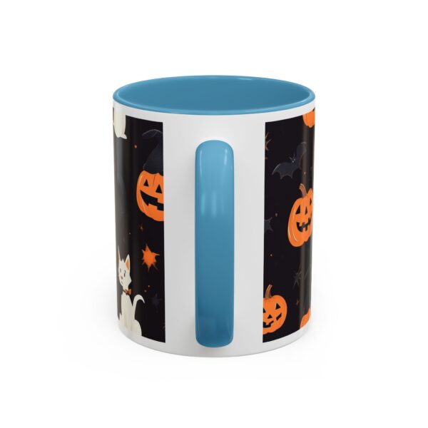 Flying Cats & Kitties Halloween Series One Accent Coffee Mug (11, 15oz) - Image 20