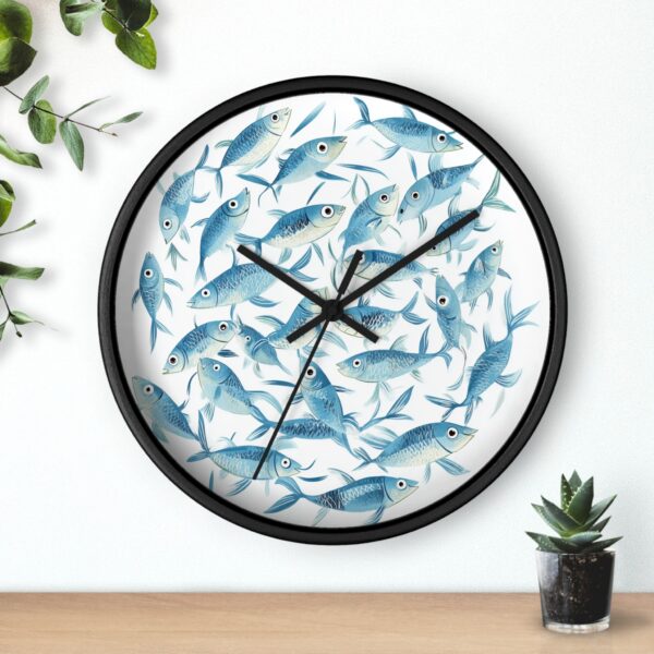 Happy School of Fish Wall Clock - Image 3