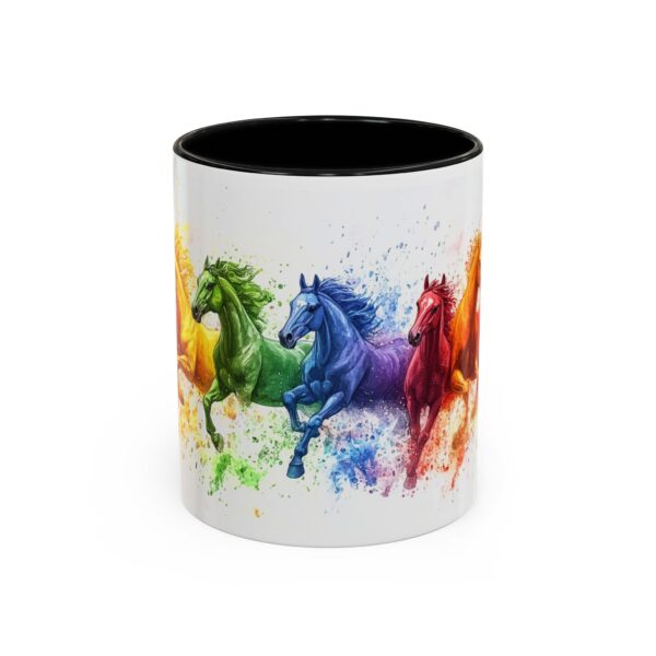 Wild & Free Horses Accent Coffee Mug (11, 15oz)