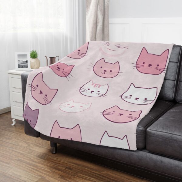 Super Soft Microfiber Series One Cat Blanket - Image 4