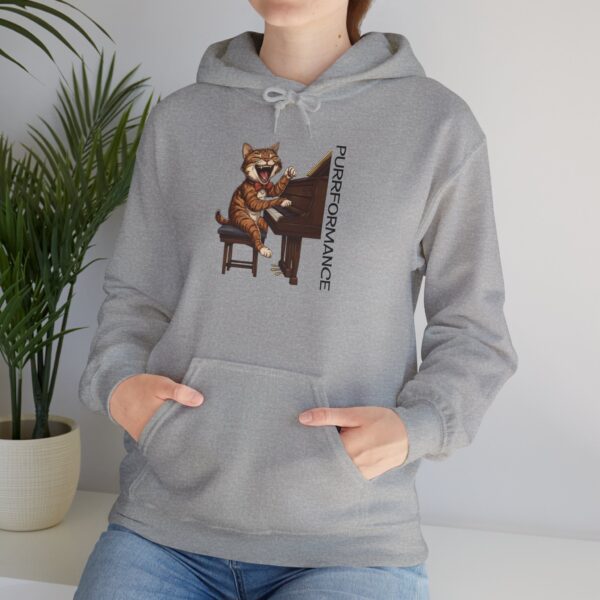 Purrformance Kitty Unisex Heavy Blend™ Hooded Sweatshirt - Image 3