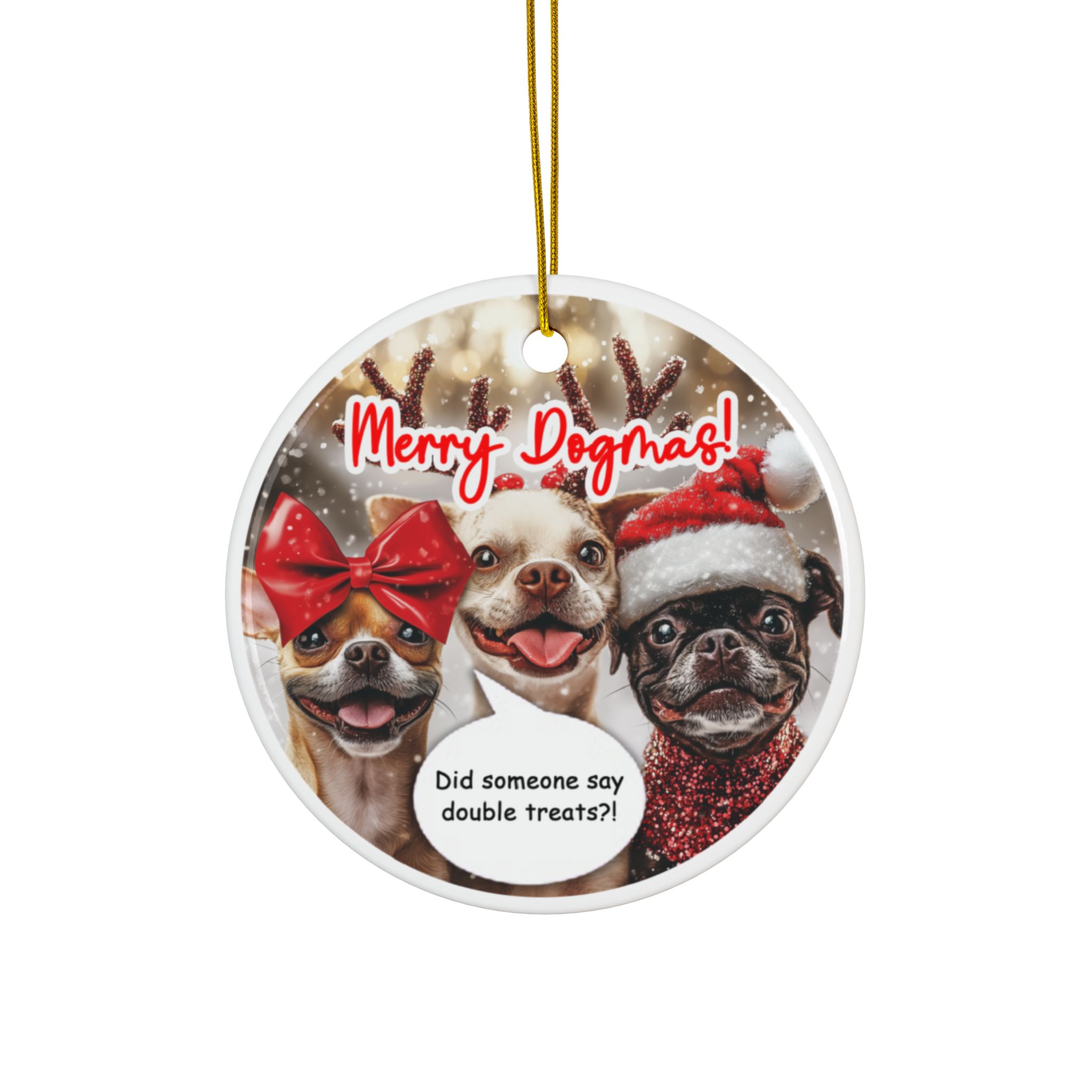 Adorable Pet Christmas Ornaments for Your Tree.