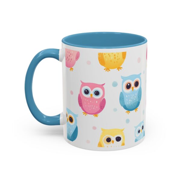 Happy Baby Owls Accent Coffee Mug (11, 15oz) - Image 19