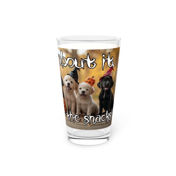 No Bones About It Halloween Pint Glass, 16oz - Image 3