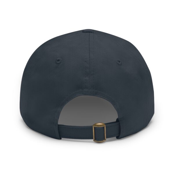 Hold My Drink I Gotta Pet This Dog Dad Hat with Leather Patch (Rectangle) - Image 15