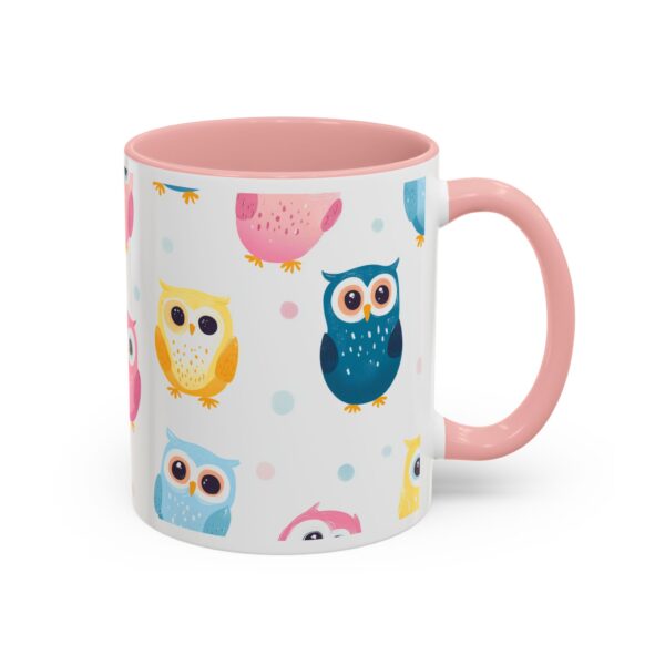 Happy Baby Owls Accent Coffee Mug (11, 15oz) - Image 10