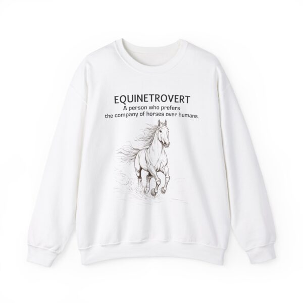 Equinetrovert Unisex Heavy Blend™ Crewneck Sweatshirt - Image 10