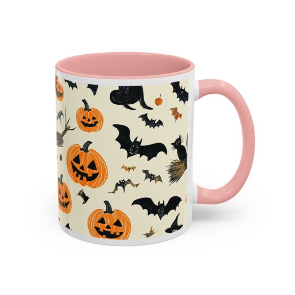 Flying Cats & Kitties Halloween Series Two Accent Coffee Mug (11, 15oz) - Image 10