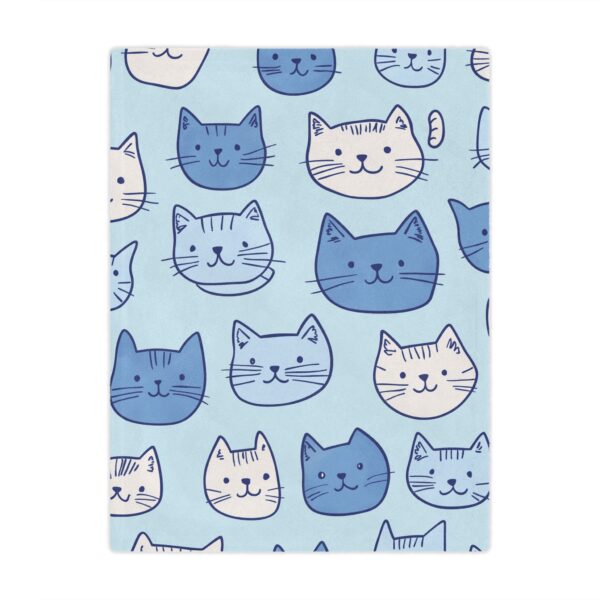 Super Soft Microfiber Series Two Cat Blanket - Image 5