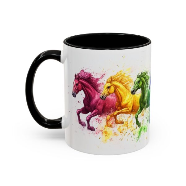 Wild & Free Horses Accent Coffee Mug (11, 15oz) - Image 3