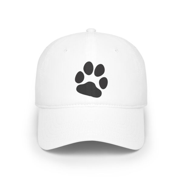 Dog Paw Low Profile Baseball Cap