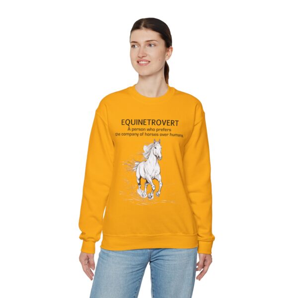 Equinetrovert Unisex Heavy Blend™ Crewneck Sweatshirt - Image 9