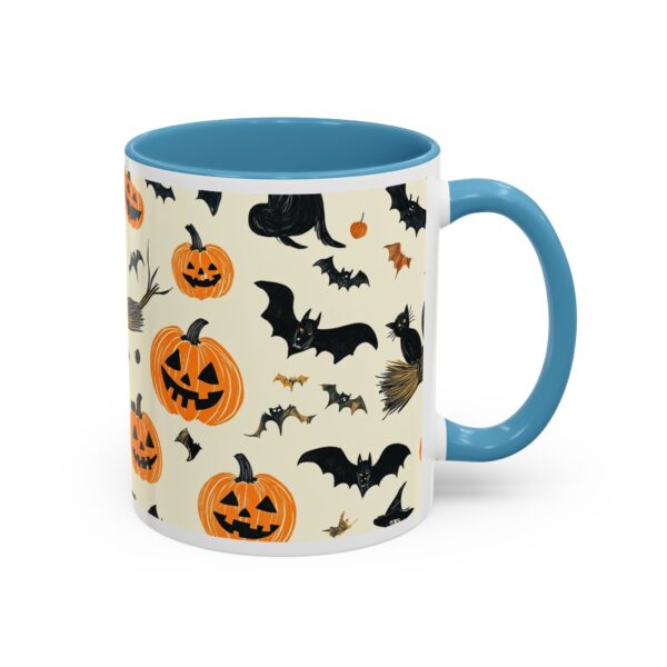 Flying Cats & Kitties Halloween Series Two Accent Coffee Mug (11, 15oz) - Image 18