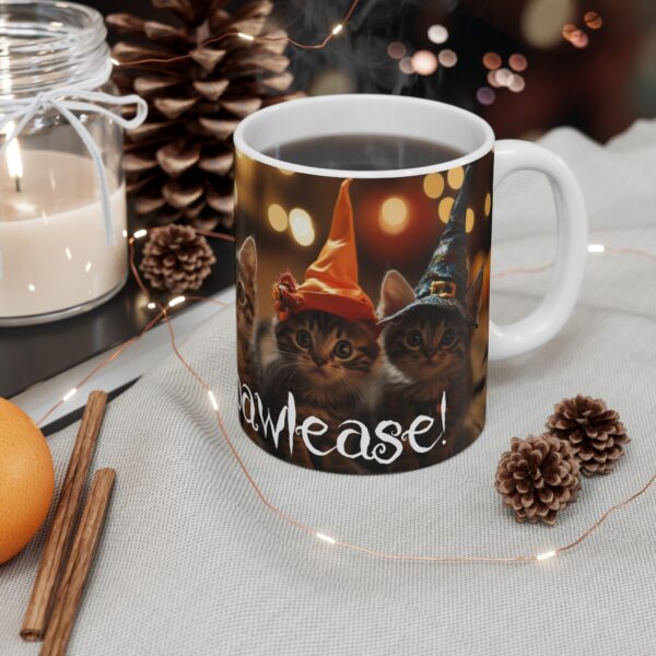 Treats Pawlease! Mug 11oz - Image 4