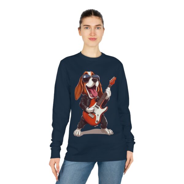 Shredder Hound Unisex Shifts Dry Organic Long Sleeve Tee - Image 9