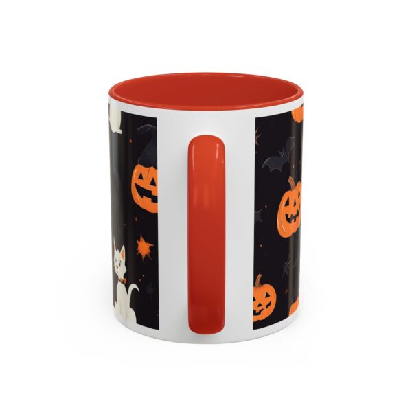 Flying Cats & Kitties Halloween Series One Accent Coffee Mug (11, 15oz) - Image 16