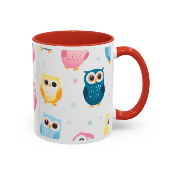 Happy Baby Owls Accent Coffee Mug (11, 15oz) - Image 14