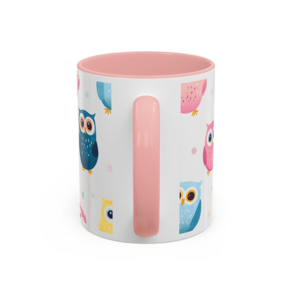 Happy Baby Owls Accent Coffee Mug (11, 15oz) - Image 12