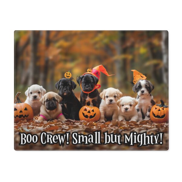 Boo Crew! Small But Mighty! (Puppies) Placemat, 1pc