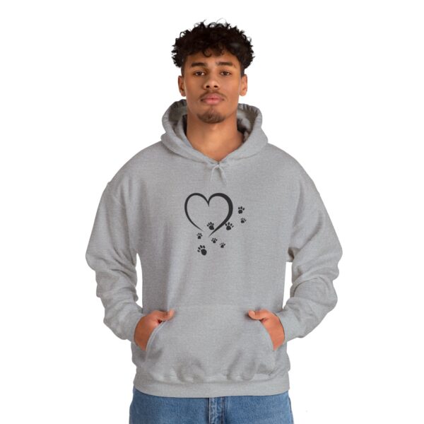 Heart Paws Unisex Heavy Blend™ Hooded Sweatshirt