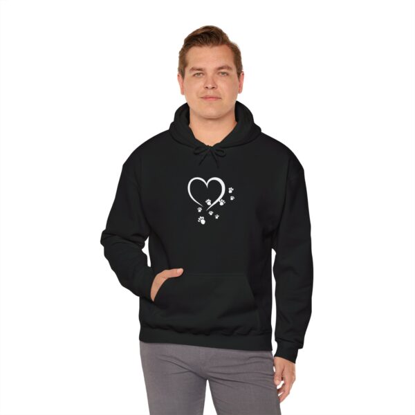 Heart Paws Unisex Heavy Blend™ Hooded Sweatshirt - Image 5