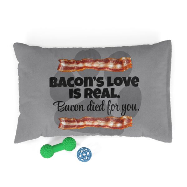 Bacon's Love is Real Pet Bed - Image 3