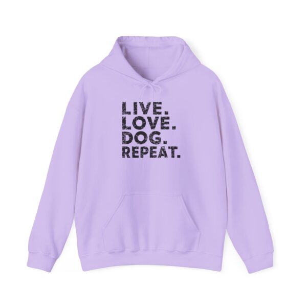 Live. Love. Dog. Repeat. Unisex Heavy Blend™ Hooded Sweatshirt - Image 19