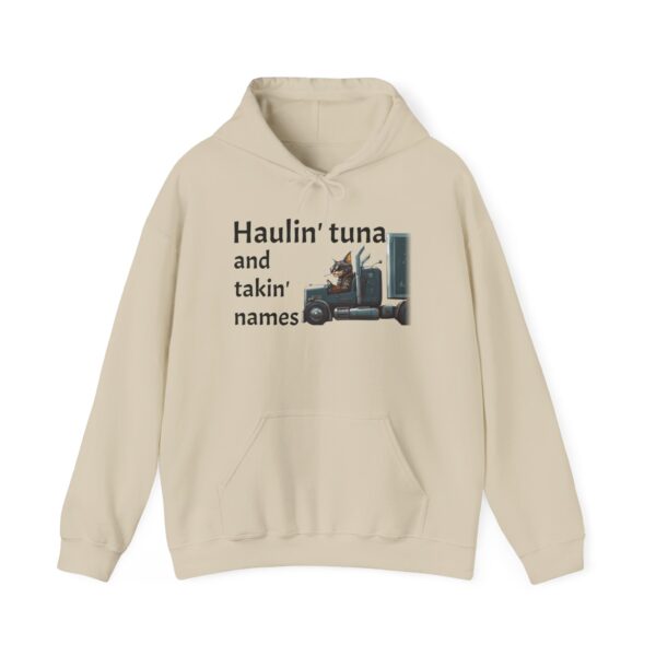 Haulin' Tuna & Takin' Names Unisex Heavy Blend™ Hooded Sweatshirt - Image 7