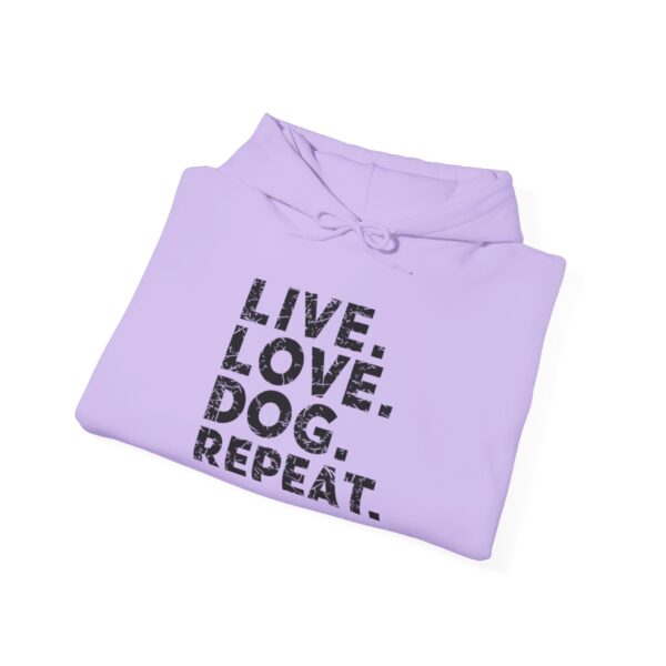 Live. Love. Dog. Repeat. Unisex Heavy Blend™ Hooded Sweatshirt - Image 20