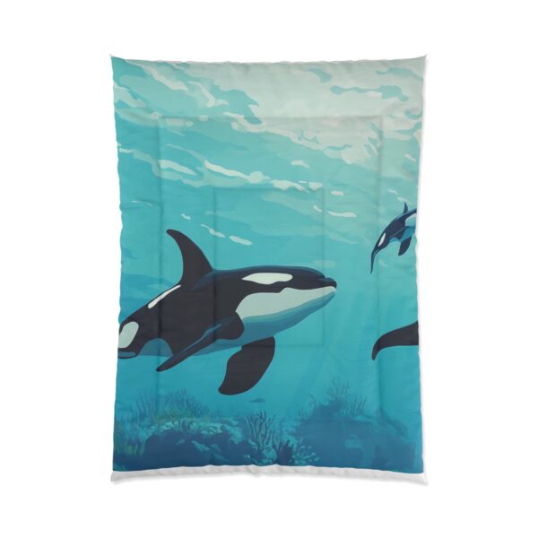 Graceful Orca Comforter