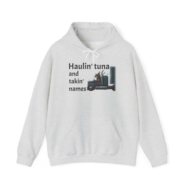 Haulin' Tuna & Takin' Names Unisex Heavy Blend™ Hooded Sweatshirt - Image 9