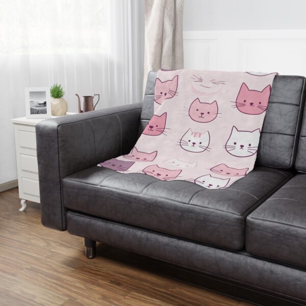 Super Soft Microfiber Series One Cat Blanket - Image 8