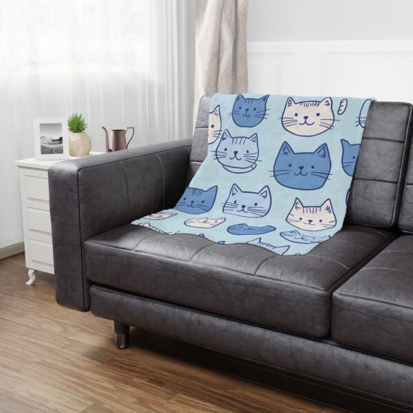 Super Soft Microfiber Series Two Cat Blanket - Image 8