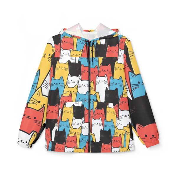 Curious Kitties Windbreaker Jacket