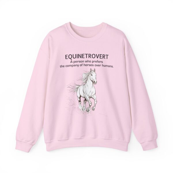 Equinetrovert Unisex Heavy Blend™ Crewneck Sweatshirt - Image 4